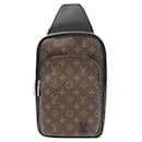 Louis Vuitton Monogram Macassar Avenue Sling Bag