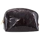 LOUIS VUITTON Pochette Cosmética Vernis PM Amarante M91495 Auth LV 150586 - Louis Vuitton