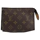 LOUIS VUITTON Monogram Poche Toilette 15 Pouch M47546 LV Auth 156074 - Louis Vuitton