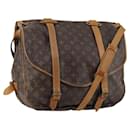 LOUIS VUITTON Monogram Saumur 43 Shoulder Bag M42252 LV Auth 143480 - Louis Vuitton