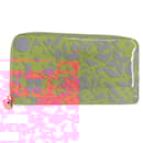 LOUIS VUITTON Sweet Monogram Zippy Wallet Long Wallet Orange M90124 Auth 143485 - Louis Vuitton