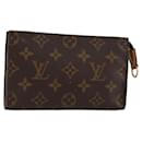 LOUIS VUITTON Monogram Bucket PM Accessory Pouch LV Auth th6438 - Louis Vuitton