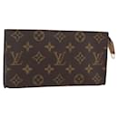 LOUIS VUITTON Monogram Bucket GM Accessory Pouch LV Auth 157042 - Louis Vuitton