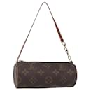 LOUIS VUITTON Monogram Papillon Pouch LV Auth 154199 - Louis Vuitton