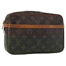 LOUIS VUITTON Monogram Compiegne 23 Clutch Bag M51847 LV Auth 154781 - Louis Vuitton