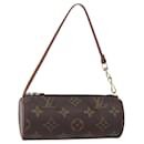 LOUIS VUITTON Monogram Papillon Pouch LV Auth 153321 - Louis Vuitton