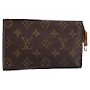 LOUIS VUITTON Monogram Bucket PM Accessory Pouch LV Auth 148125 - Louis Vuitton