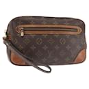 LOUIS VUITTON Monogram Marly Dragonne GM Clutch Bag M51825 LV Auth BA6162 - Louis Vuitton
