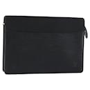 LOUIS VUITTON Epi Pochette Homme Clutch Bag Black M52522 LV Auth mr1729 - Louis Vuitton