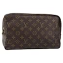 LOUIS VUITTON Monogram Trousse Toilette 28 Clutch Bag M47522 LV Auth 157629 - Louis Vuitton
