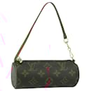 LOUIS VUITTON Monogram Papillon Pouch LV Auth 155280 - Louis Vuitton