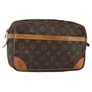 LOUIS VUITTON Monogram Compiegne 28 Clutch Bag M51845 LV Auth ka526 - Louis Vuitton