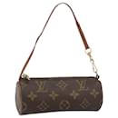 LOUIS VUITTON Monogram Papillon Pouch LV Auth BA8132 - Louis Vuitton