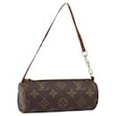 LOUIS VUITTON Monogram Papillon Pouch LV Auth bs31523 - Louis Vuitton