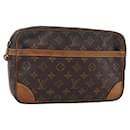 LOUIS VUITTON Monogram Compiegne 28 Clutch Bag M51845 LV Auth 154779 - Louis Vuitton