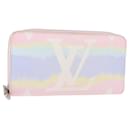 LOUIS VUITTON Monogram Escal Zippy Wallet Long Wallet Pink M69110 LV Auth 153426 - Louis Vuitton