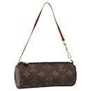 LOUIS VUITTON Monogram Papillon Pouch LV Auth BA6967 - Louis Vuitton