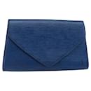 LOUIS VUITTON Clutch Art Déco Epi Azul M52635 LV Auth hk3076 - Louis Vuitton