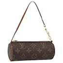 LOUIS VUITTON Monogram Papillon Pouch LV Auth BA8506 - Louis Vuitton