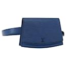 LOUIS VUITTON Epi Ceinture Tilsitt Pochette Waist Bag Blue M52605 LV Auth 157230 - Louis Vuitton