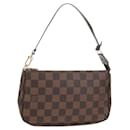 LOUIS VUITTON Damier Ebene Pochette Accessoires Pouch N41206 LV Auth yk19541A - Louis Vuitton