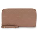 Louis Vuitton Zippy Wallet Monogram Empreinte Long Wallet