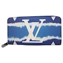 Louis Vuitton Long Wallet LV Escale Zippy M68841 Blue