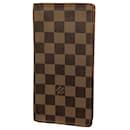 Louis Vuitton Damier Portefeuille Brazza Long Wallet N60017 Ebene