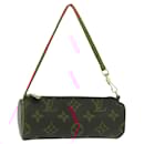 LOUIS VUITTON Monogram Papillon Pouch LV Auth ka898 - Louis Vuitton
