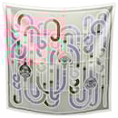 Écharpe en soie Hermès Carré 90 Melodie Chromatic