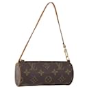 LOUIS VUITTON Monogram Papillon Pouch LV Auth 159697 - Louis Vuitton