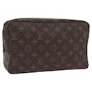LOUIS VUITTON Monogram Trousse Toilette 28 Clutch Bag M47522 LV Auth ka1021 - Louis Vuitton