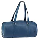 LOUIS VUITTON Epi Soufflot Hand Bag Blue M52225 LV Auth 158624 - Louis Vuitton