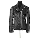 Black leather jacket - Autre Marque