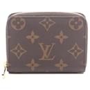 Louis Vuitton Zippy Coin Purse Monogram Brown