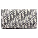 Dior Oblique Canvas Bifold Long Wallet