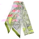 Foulard en soie Hermès Twilly Cavalleria d'Etriers