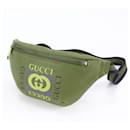 Gucci Sherry Line Logo Print Leather Body Bag