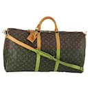 Louis Vuitton Keepall Bandouliere Bag Monogram Canvas 60