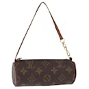LOUIS VUITTON Monogram Papillon Pouch LV Auth 160206 - Louis Vuitton