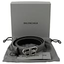 Cinto fino com logo Bb - Balenciaga