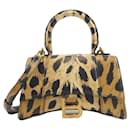 Balenciaga Hourglass XS Leather Shoulder Bag