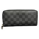 Louis Vuitton Zippy Wallet Vertical Damier Graphite Wallet