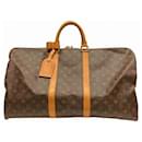 Louis Vuitton Keepall55 Monogram Boston Bag