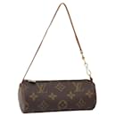 LOUIS VUITTON Monogram Papillon Pouch LV Auth BA9269 - Louis Vuitton