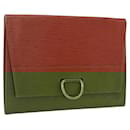 LOUIS VUITTON Epi Jena Clutch Bag Brown M52723 LV Auth 160441 - Louis Vuitton