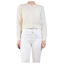 White alpaca-blend cardigan - size S - Autre Marque