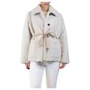 Off-white reversible shearling coat - size S - Autre Marque