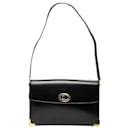 Dior Black Leather Flap Shoulder Bag