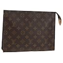 LOUIS VUITTON Monogram Poche Toilette 26 Pouch M47542 LV Auth ka1208 - Louis Vuitton